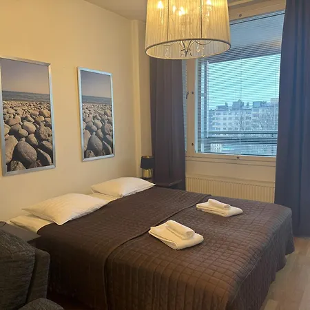 41 M2 With Sauna, View And Balcony To The Park Saunallinen Yksioe *